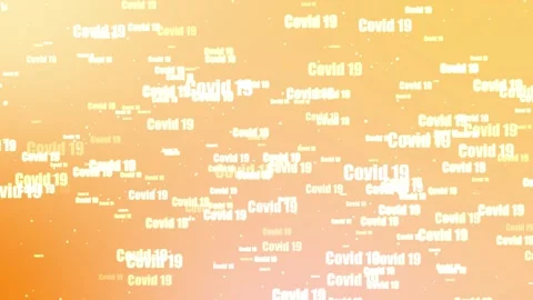 Covid 19 background with text ,omicron.COVID 19 Delta plus,MU variant,Mutated Stock Footage 307227468