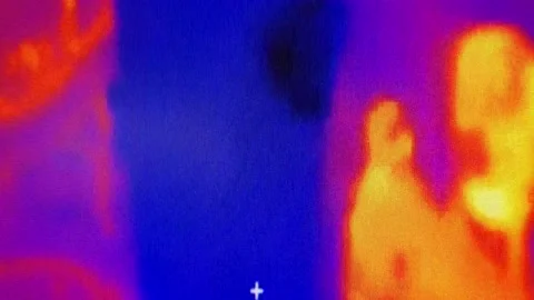 Covid-19 body temperature screening 스톡 동영상 144808871