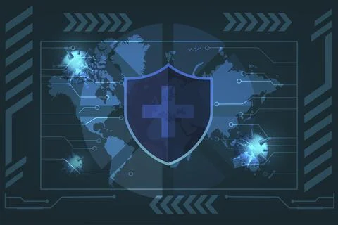 Covid 19 case update data in  design for report new case and recover Corona Viru Stock Illustration