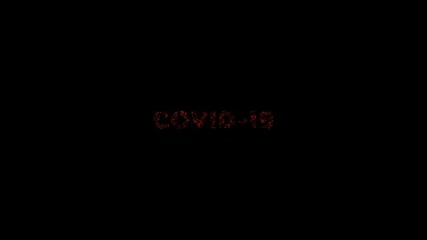 COVID-19, corona virus Stock Footage