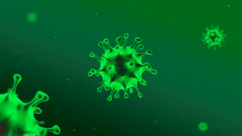 COVID-19 coronavirus mutating 스톡 동영상 178541569