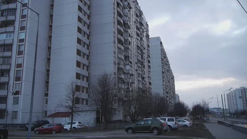 COVID 19 empty city Video stock 125514245