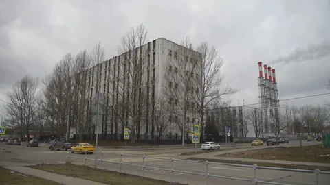 COVID 19 empty city Video stock 125514354