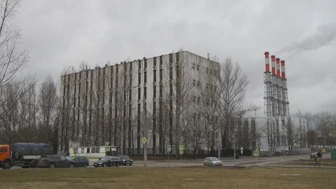 COVID 19 empty city Video stock 125514390