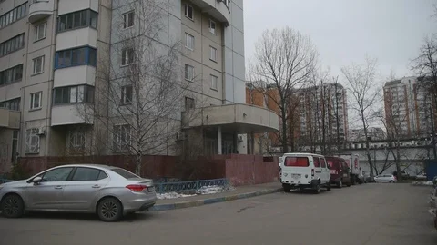 COVID 19 empty city Video stock 125514518