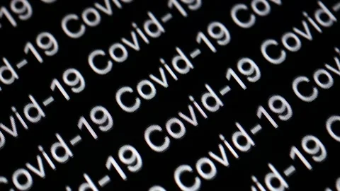 COVID 19 fast Stock Footage 165702073