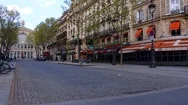 Covid-19: Gare Du Nord Street Is Empty And Desolate, Quarantine And Stock Footage