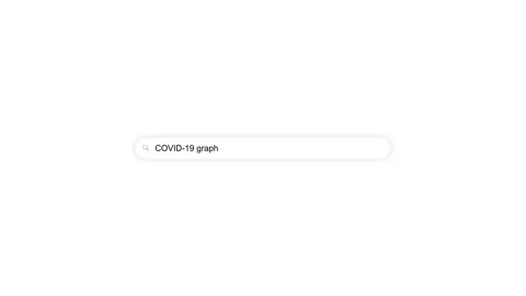 COVID-19 graph typed internet search Stock Footage 138751569