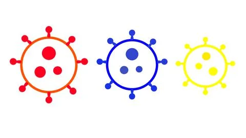 Covid 19 icon Stock Illustration