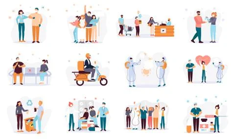 Covid 19 Stock Illustration