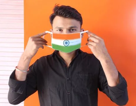 Covid-19 in The India Stock-Fotos