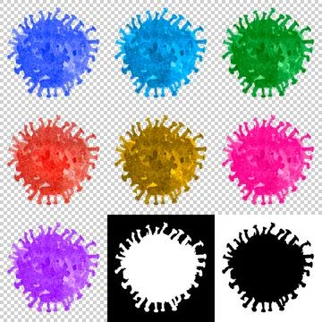 COVID-19 ISOLATED ILLUSTRATION VERSION 3 イラスト素材