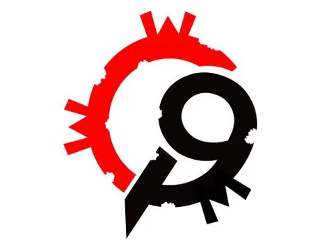Covid 19 logo Stock Illustration