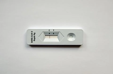 COVID-19 negative test result Stock Photos