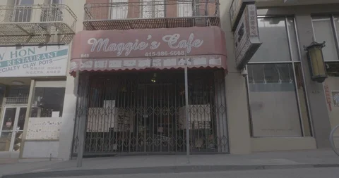 COVID 19 Outbreak San Francisco Chinatown Grant Ave On Lockdown Stock Footage 126609953