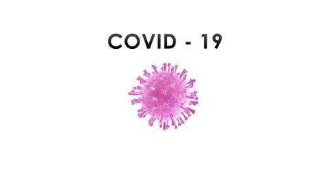 Covid-19 Poster Stock Illustration
