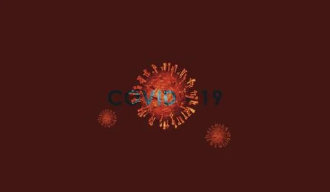 Covid-19 Poster Stock Illustration