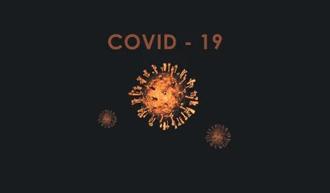 Covid-19 Poster Illustrazione stock