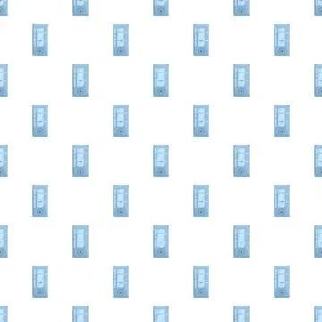 Covid 19 rapid antigen tests seamless pattern Stock Illustration