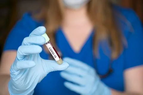 Covid-19 sample Stock Photos