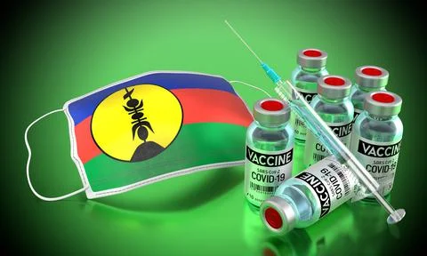 Covid-19, SARS-CoV-2, coronavirus vaccination programme in New Caledonia Ilustración de archivo