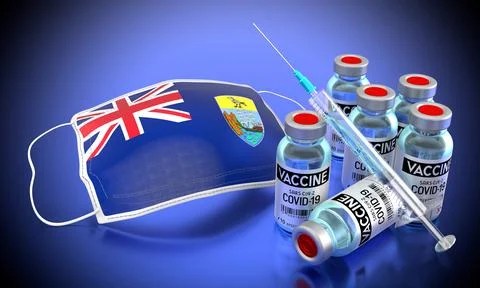 Covid-19, SARS-CoV-2, coronavirus vaccination programme in Saint Barthelemy Ilustración de archivo
