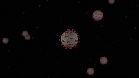 COVID-19. Seamless loop. Stock Footage 153489192