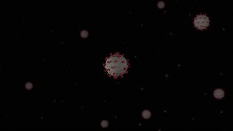 COVID-19. Seamless loop. Stock Footage 153502340