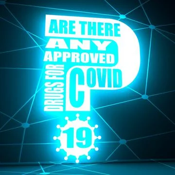 Covid 19 theme text Stock Illustration