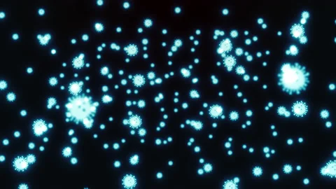 Covid 19-themed background looping animation Stock Footage 163238579