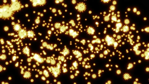 Covid 19-themed background looping animation Video stock 163238650
