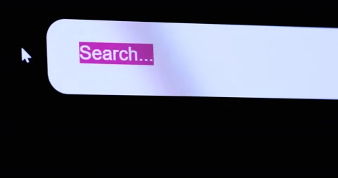 "COVID-19" typing into search engine on computer Screen Stock Footage 127492671