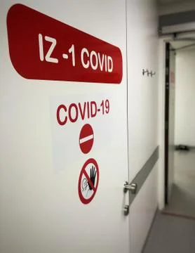 Covid 19 unit Stock Photos
