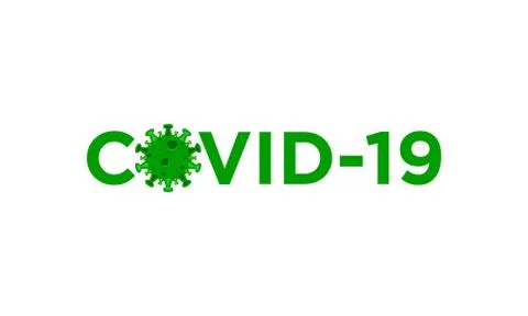 COVID-19 vector design template concept Stock Illustration