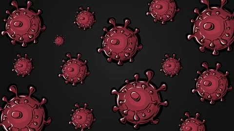COVID-19 virus Video stock 126808084