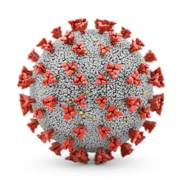 The Covid-19 virus Stock Illustration