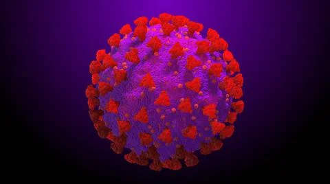 Covid 19 virus variants Alpha, Beta, Gamma, Delta and Mu from mutation of Covid Stock Illustration