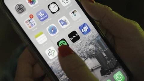 Covid-19 world tracker on your smartphone Stock Footage 126229632