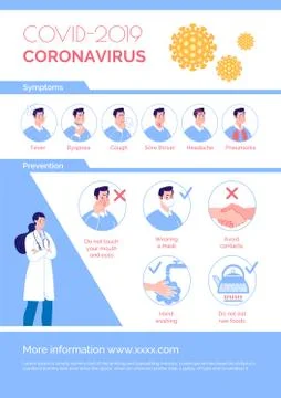 COVID 2019 Information Illustrazione stock