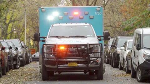 Covid ambulance 動画素材 145851778