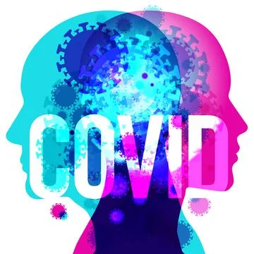 COVID Attack Stockillustratie