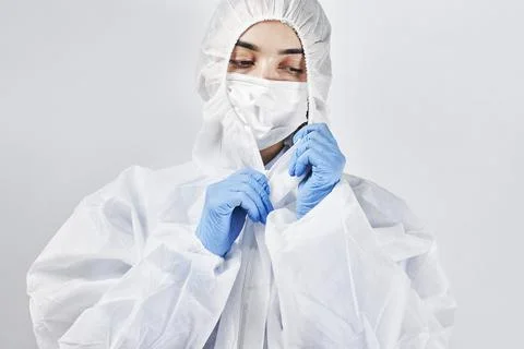 Covid Combat Fatigue Stock Photos