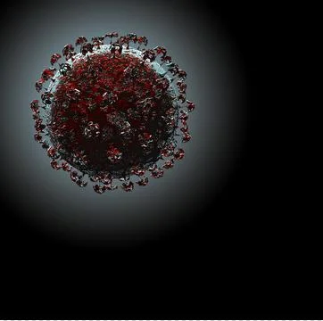 Covid evil Stock Illustration