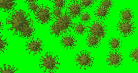 Covid falling slow motion Stock Footage 128194166