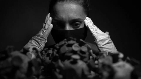 Covid Video stock 154427293