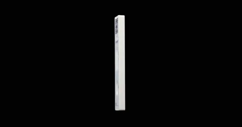 Covid Lateral Test, Negative - Black Background Stock Footage 168129050