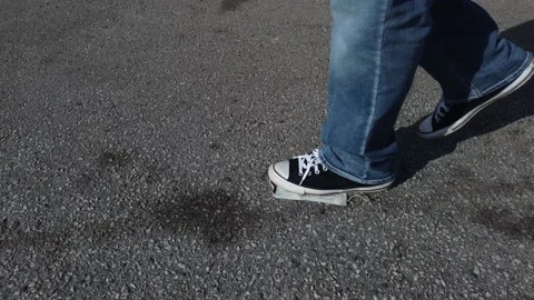 Covid mask stepped on Stock Footage 150075135