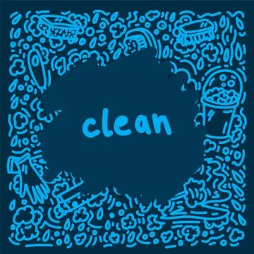 Covid quote -19 , inside the composition, hygienic promotion using, disinfection Stock Illustration