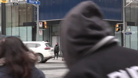 COVID recession devastates Toronto retail industry 库存影片 147963735