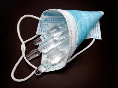 Covid solution Stock Photos